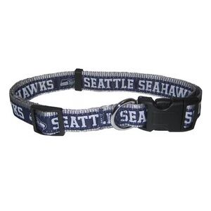 Seattle Seahawks Pet Collar Medium Dog Cat NFL Football Brand New NWT